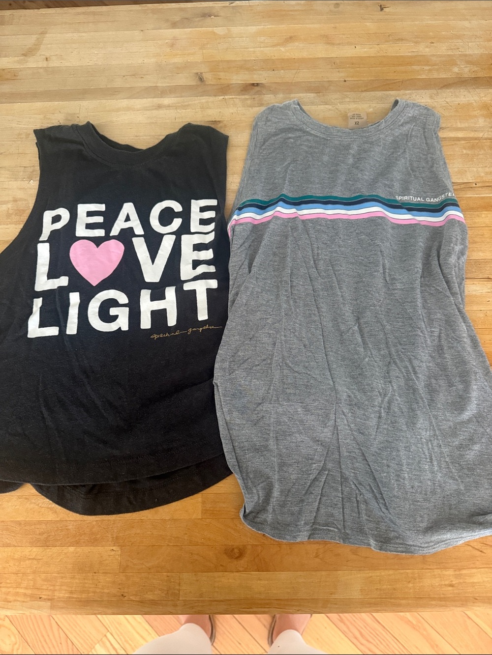 Spiritual Gangster Pilates Yoga tees